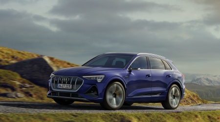 Audi e-tron with S line exterior package